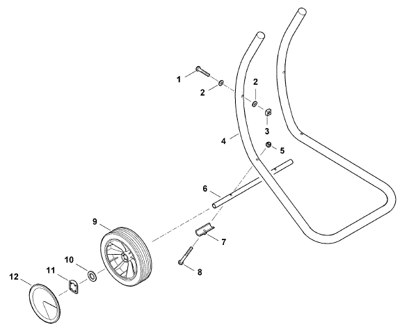 tools - ge250 - ge260 wheel carrier ge150