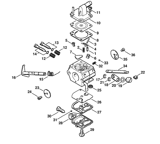 Carburetor C1QS33B (19.1998)