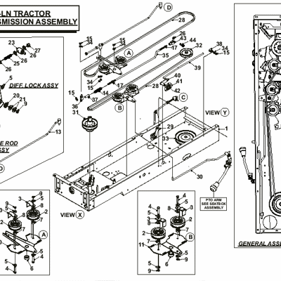 PTO Transmission Assembly