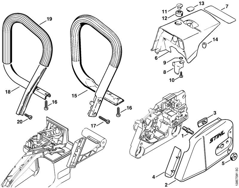 Chain Cover/ Handle Bar