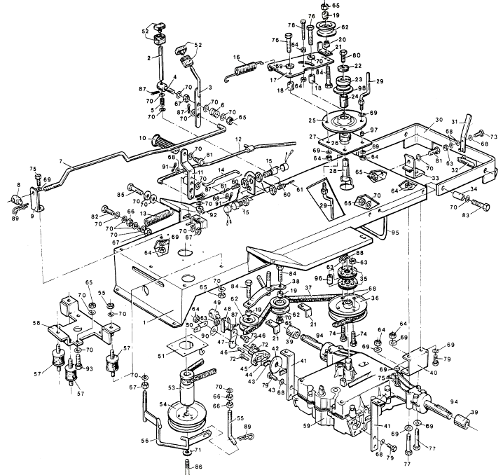 1986/87 Mk4 Tractor Under framing