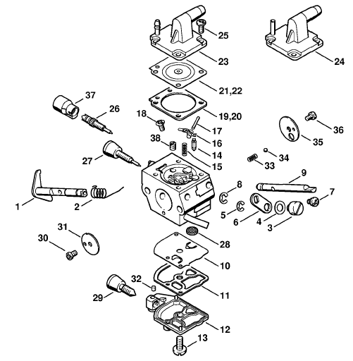 Carburetor C1QS155