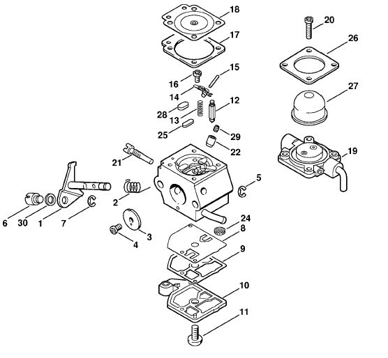 Carburetor C1QS53A
