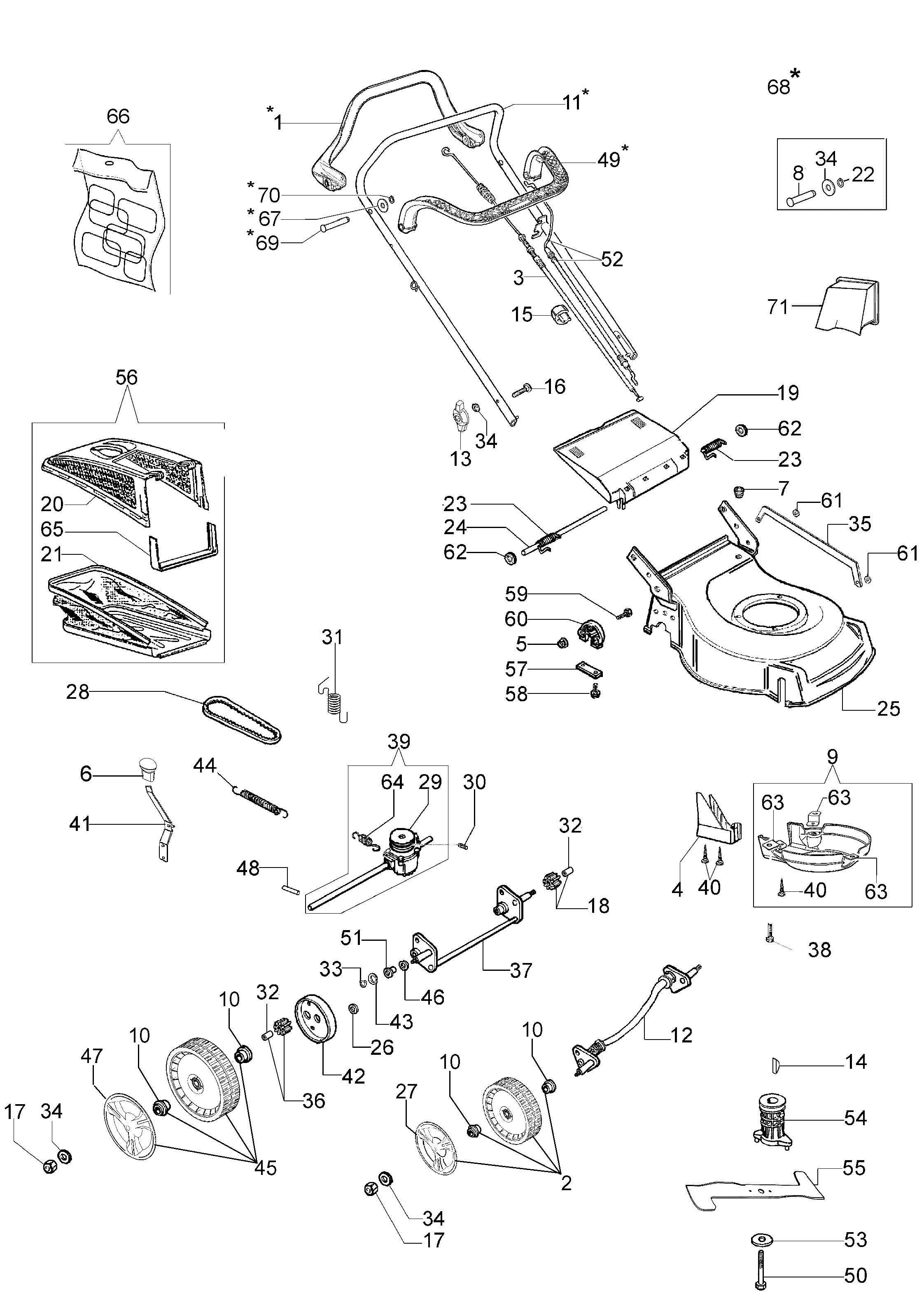 Illustrated parts list 2009