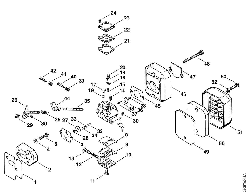 C-Carburetor, Air filter