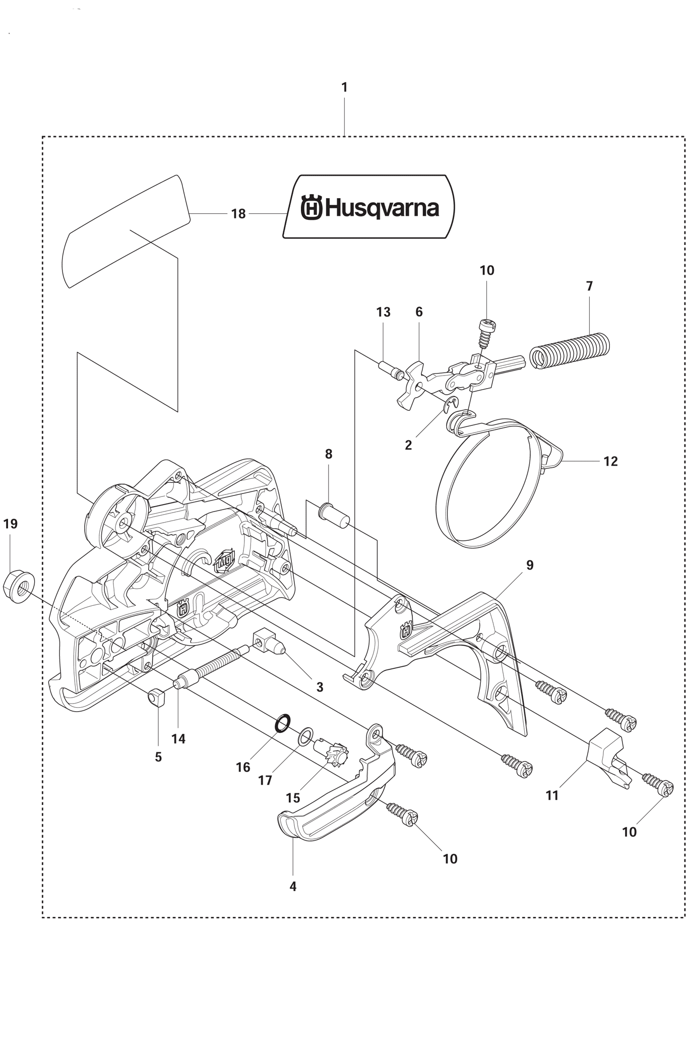 Chain Break & Clutch Cover 140