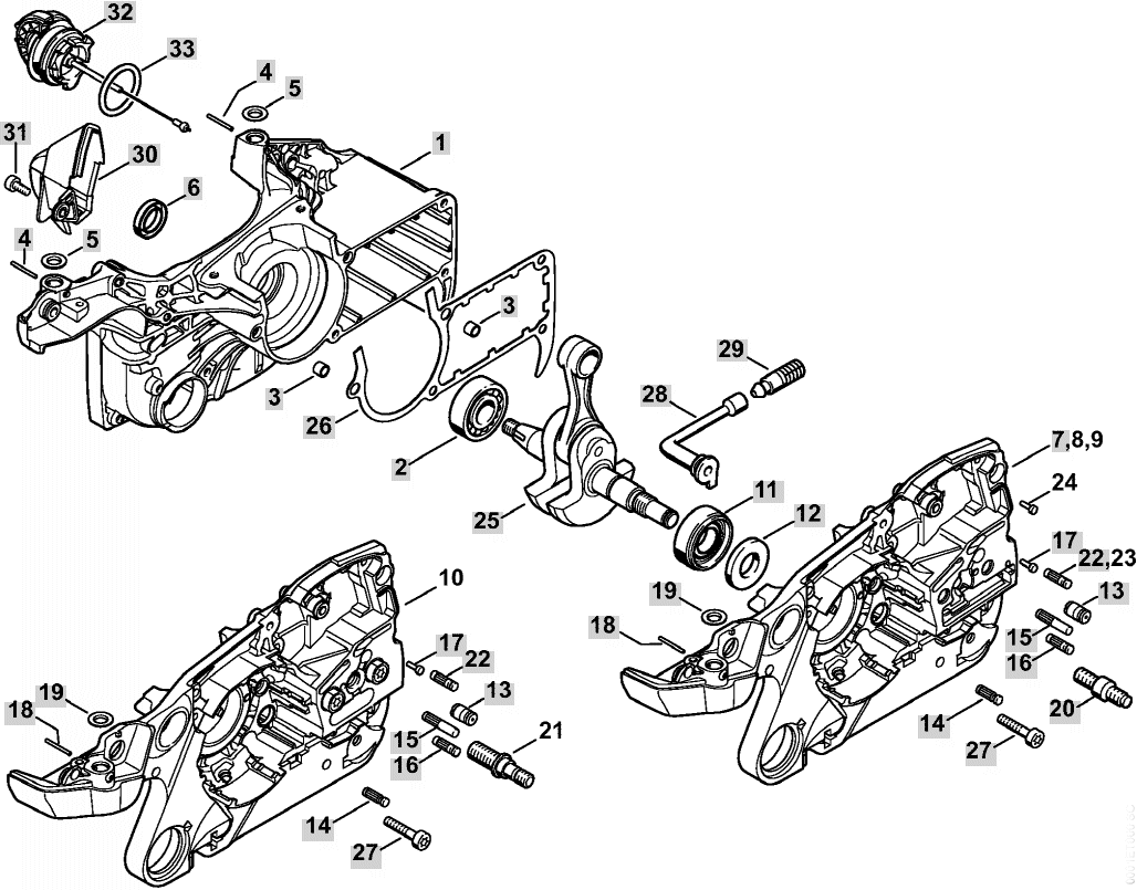 Crank case