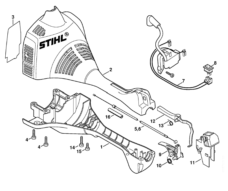 Engine housing