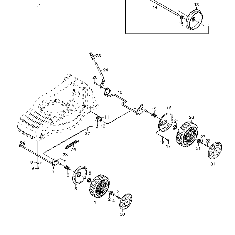 Mountfield M4SP (01-2004) Parts Diagram, Page 3