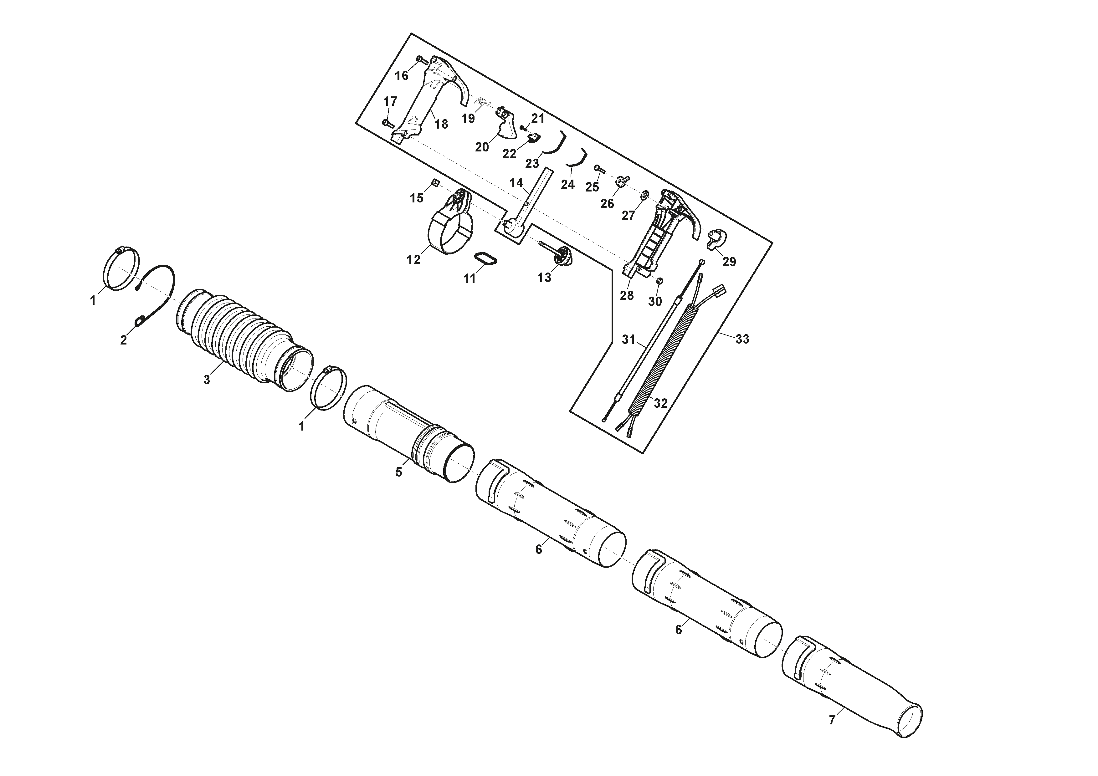 Tubes, Throttle Controls