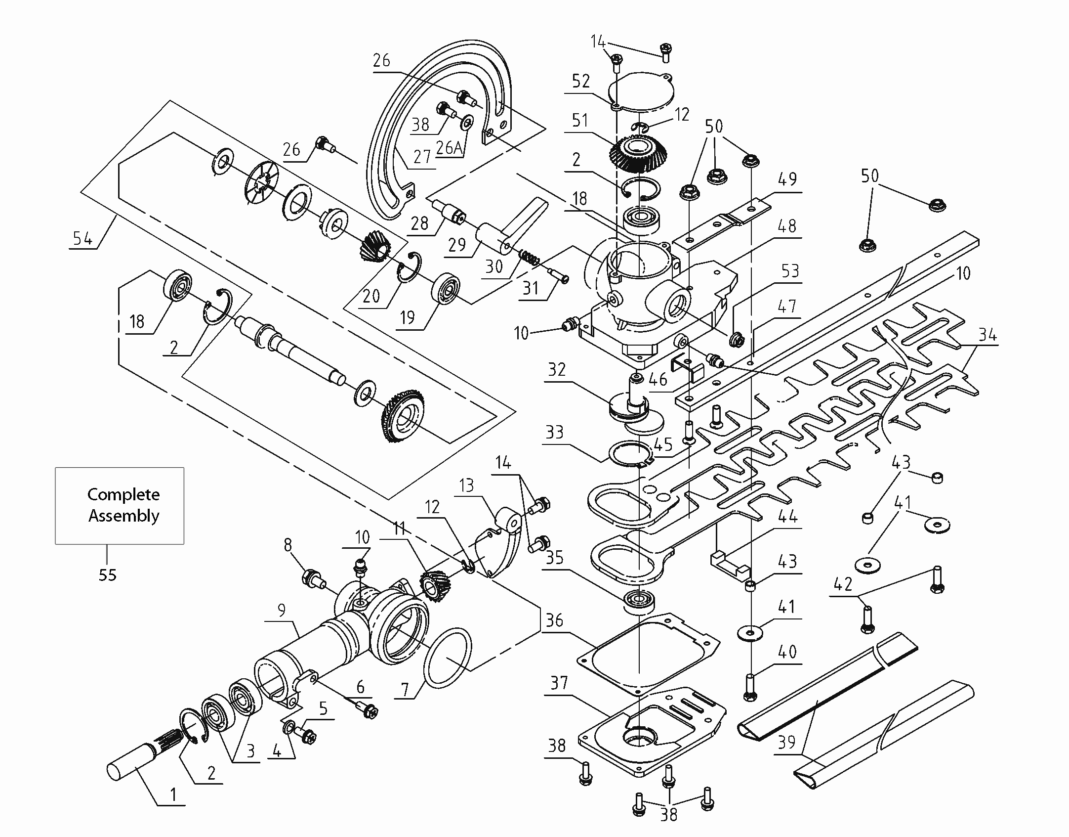 Hedge Trimmer Attachment