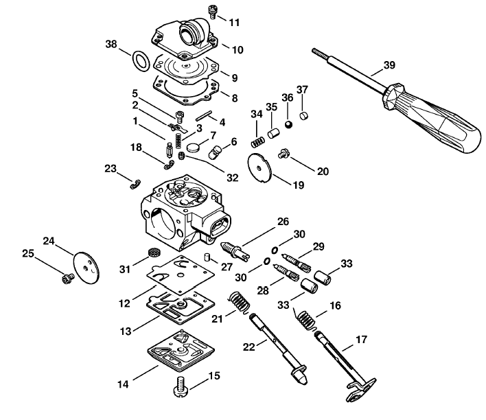 Carburetor HD-34A
