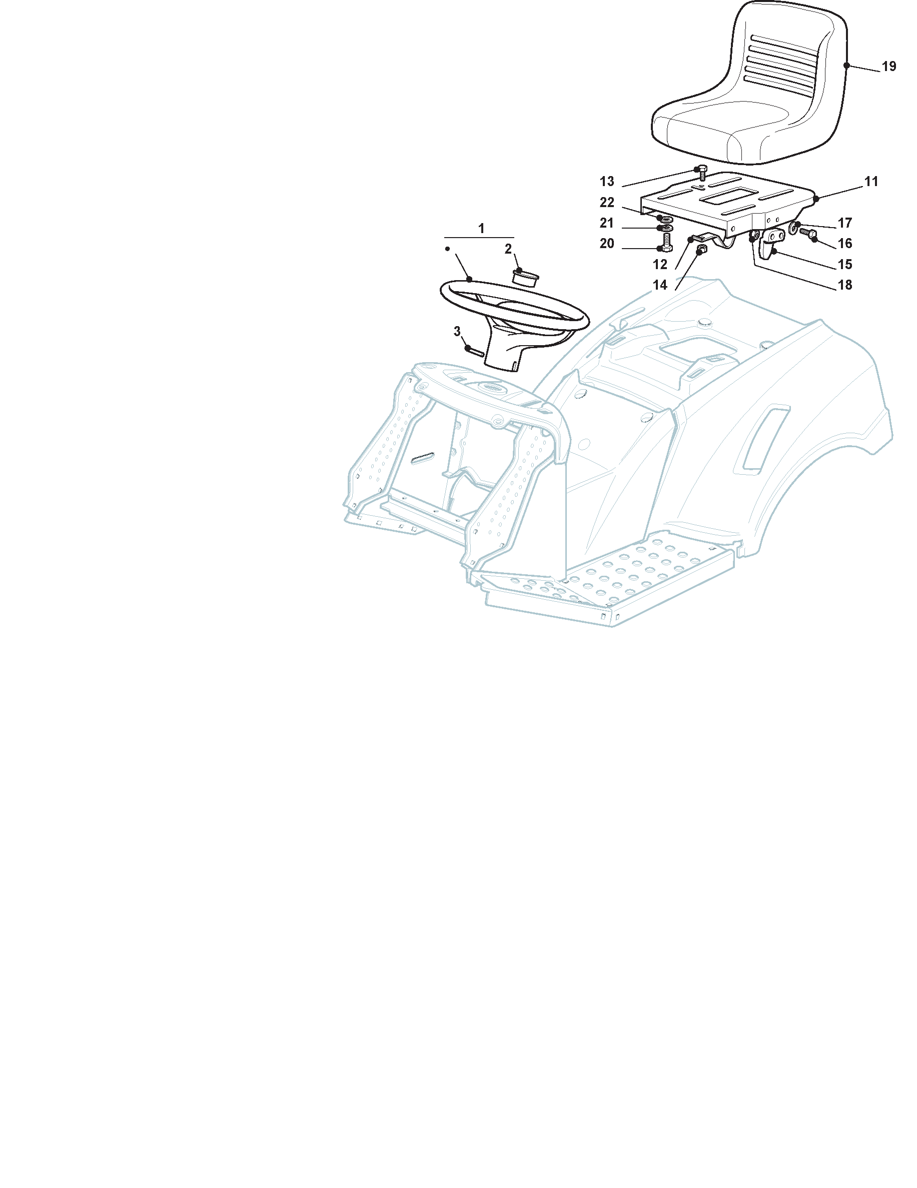 Seat & Steering Wheel