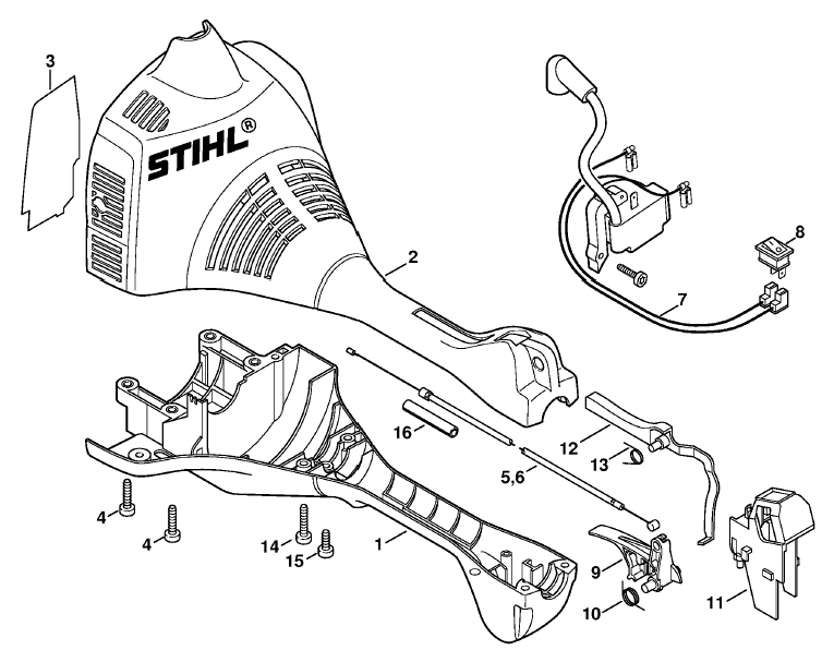 Engine housing