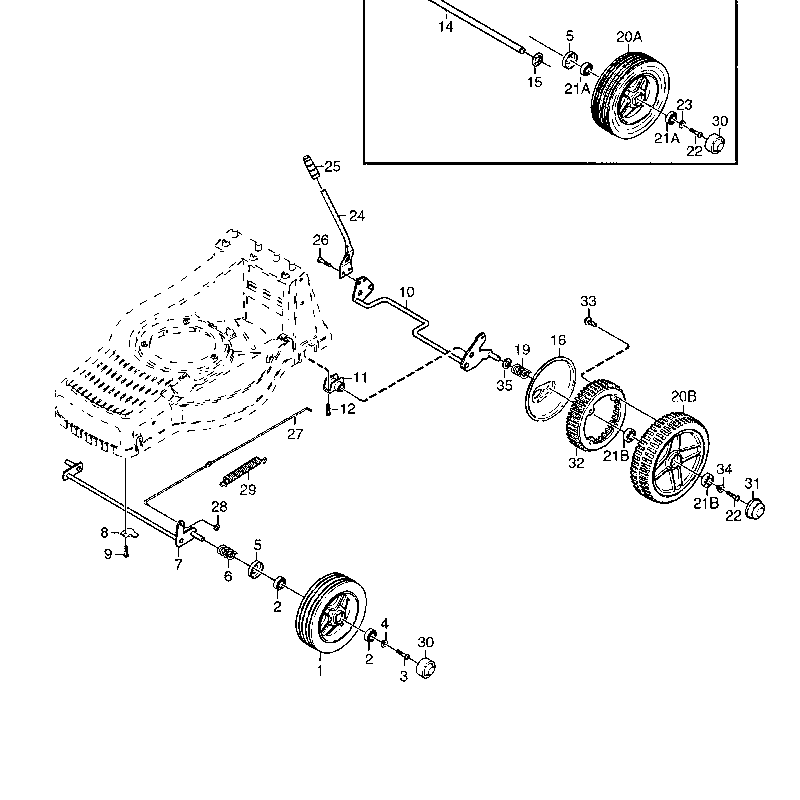 Mountfield M4SP (01-2002) Parts Diagram, Page 3