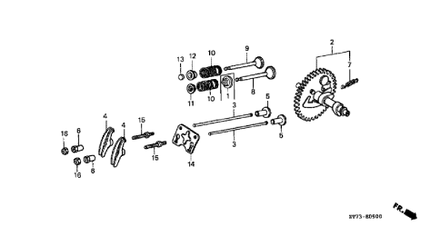 CAMSHAFT-VALVES