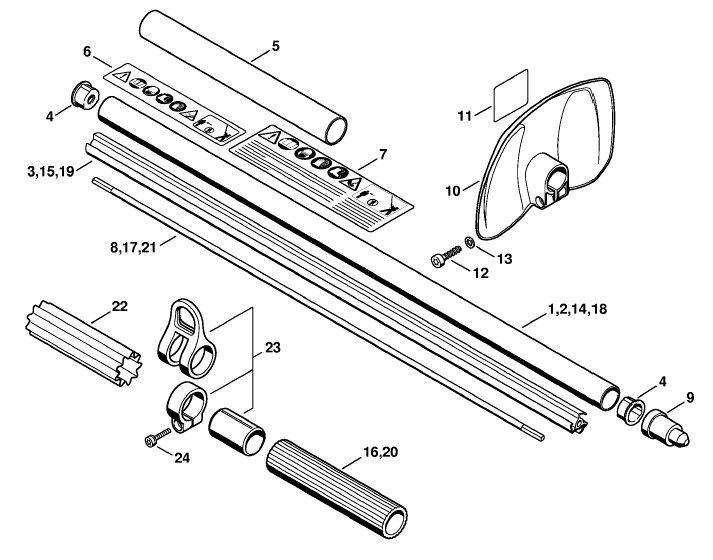Drive tube assembly