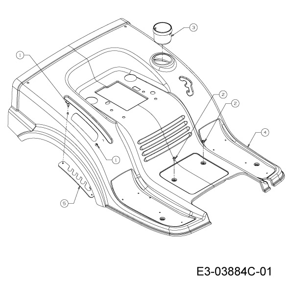 Rear body