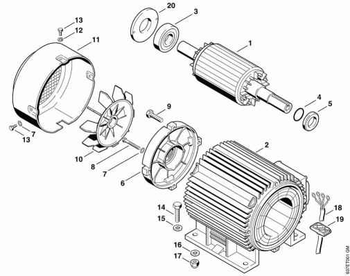 B_-Electric motor