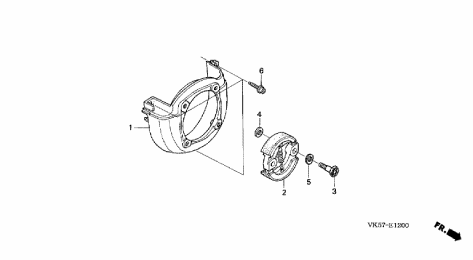 FAN COVER-CLUTCH 