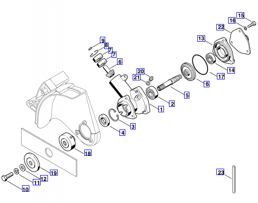 FCS-KM GEAR HEAD