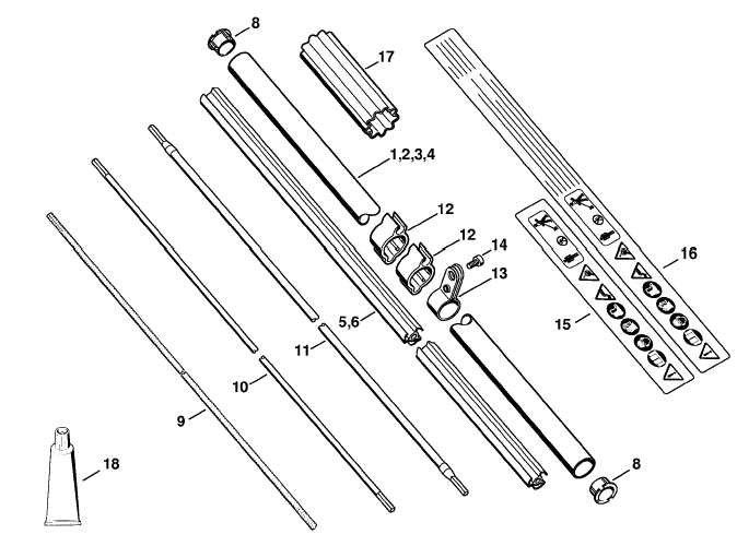 Drive tube assembly