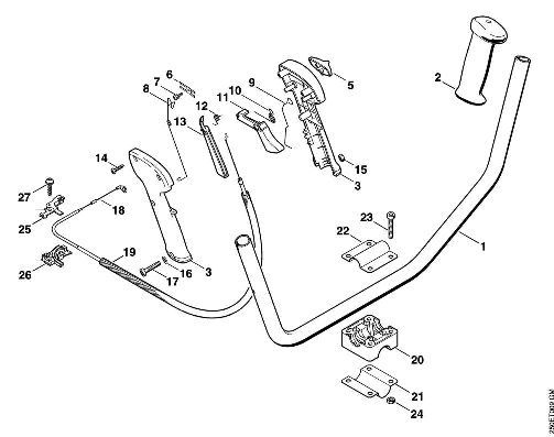 J-Two-handed handle bar