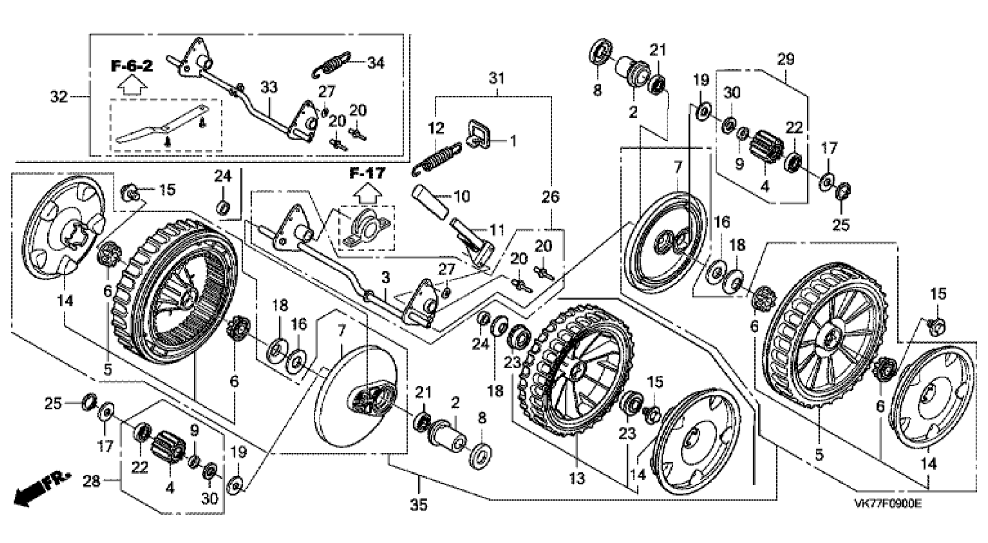 WHEEL (REAR) 