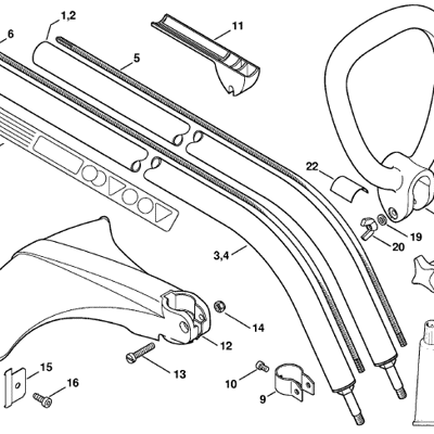 Stihl (FS45C) Parts Diagrams
