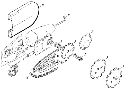 B-BT 311 Drive parts