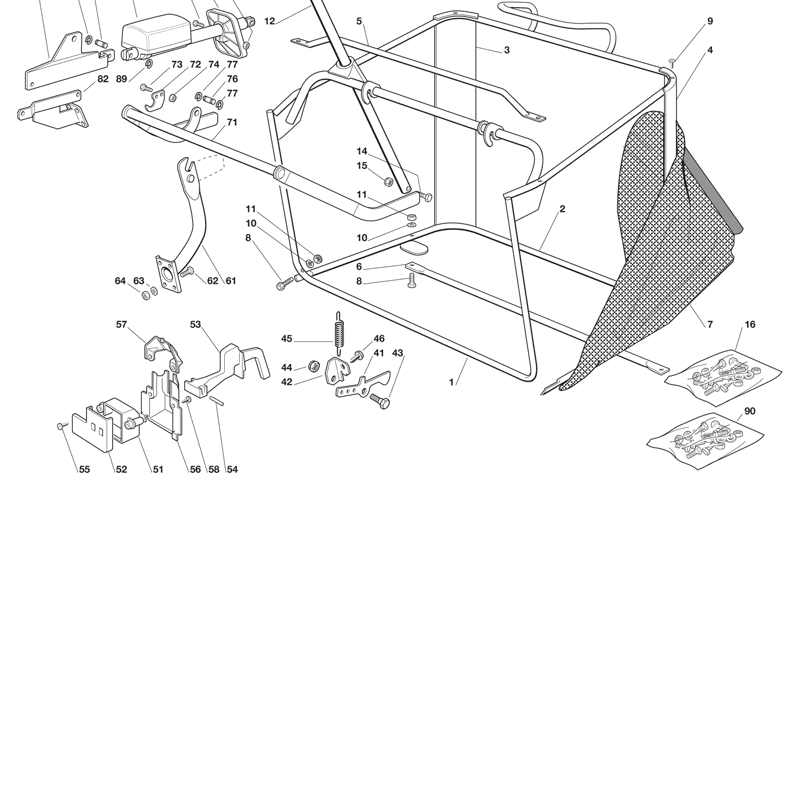 Castel / Twincut / Lawnking TCB16-102H (2011) Parts Diagram, Page 10