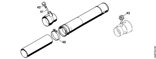 H_-Pleated hose