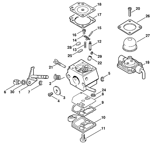 Carburetor C1QS53A