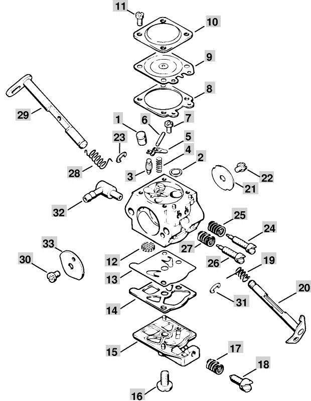 Carburetor WT-215BR