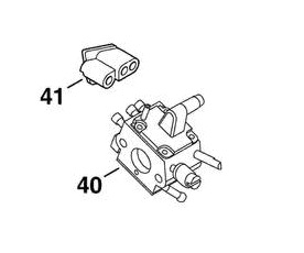 D_-Carburetor housing