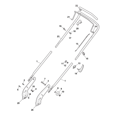 Handle, Upper Part