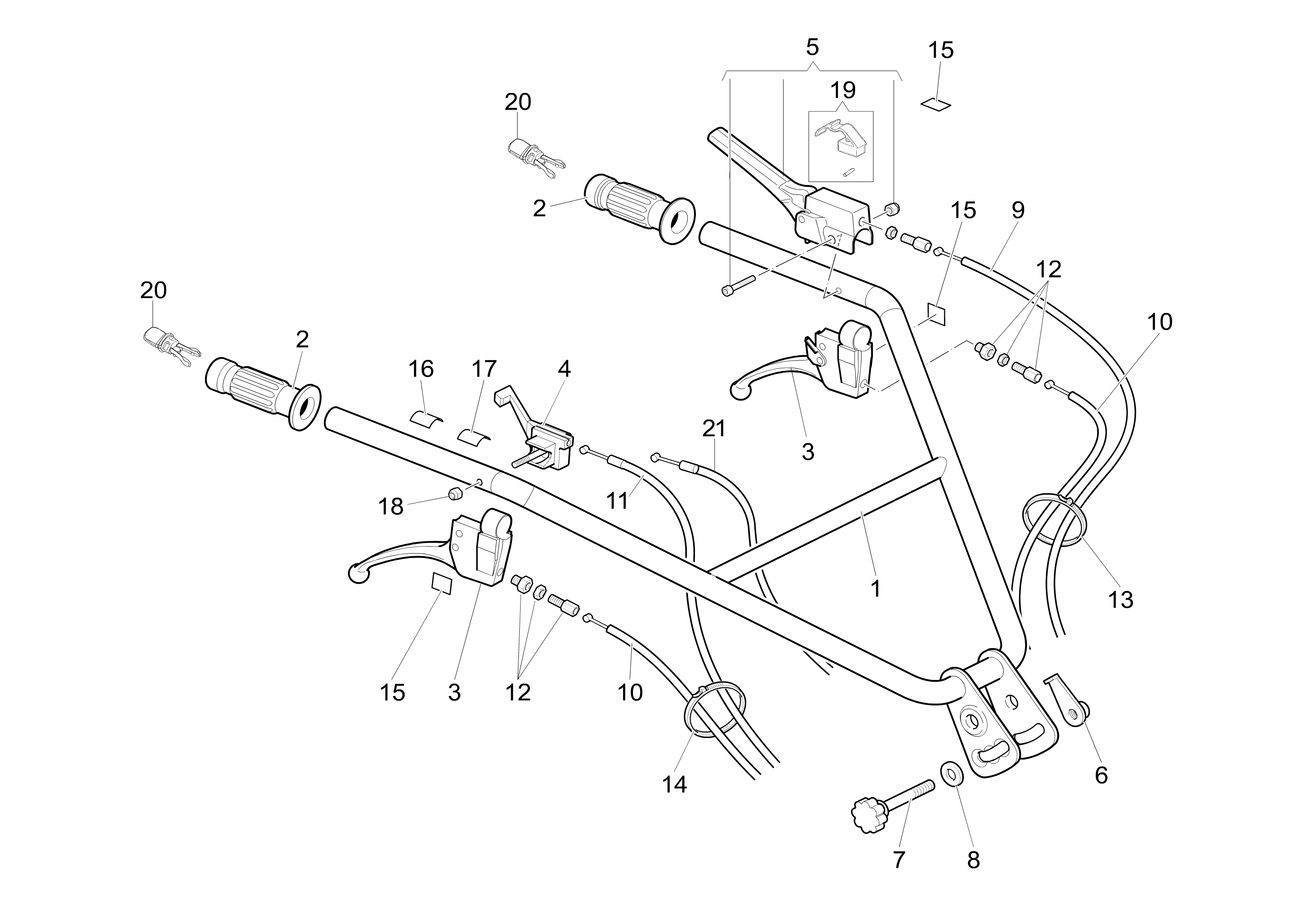 Handlebar controls