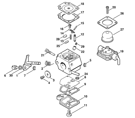 Carburetor C1QS53A