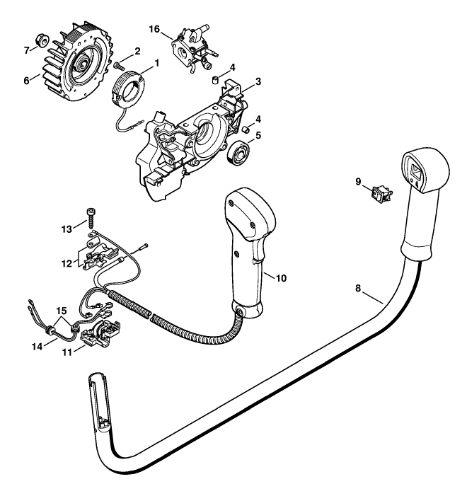 Handle heating