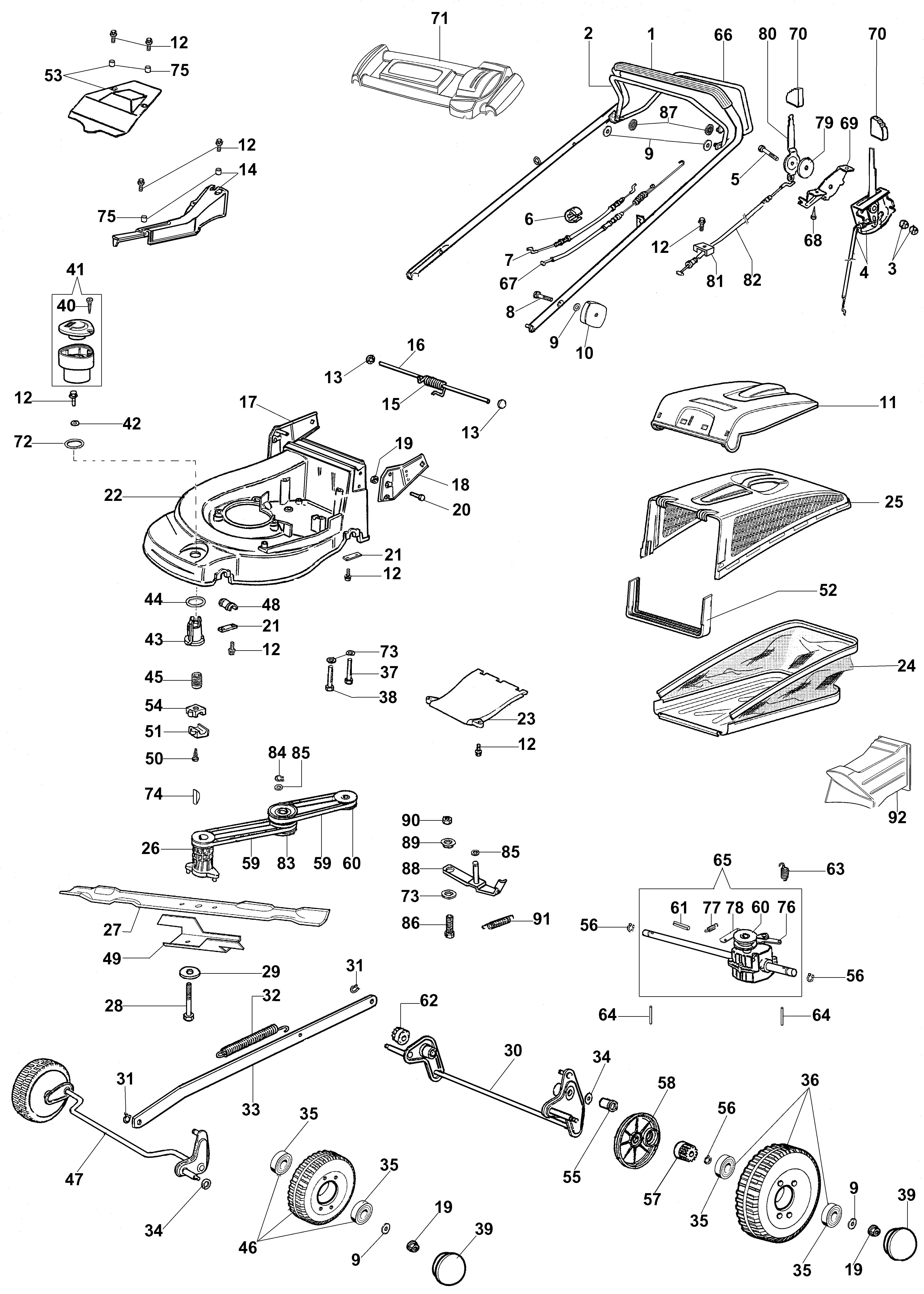 Illustrated parts list (Until May 2007)
