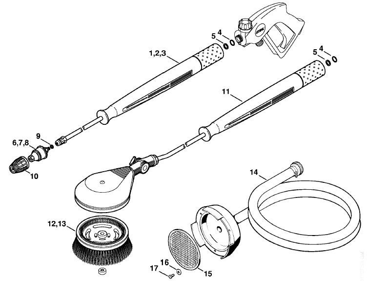 M Rotory nozzle