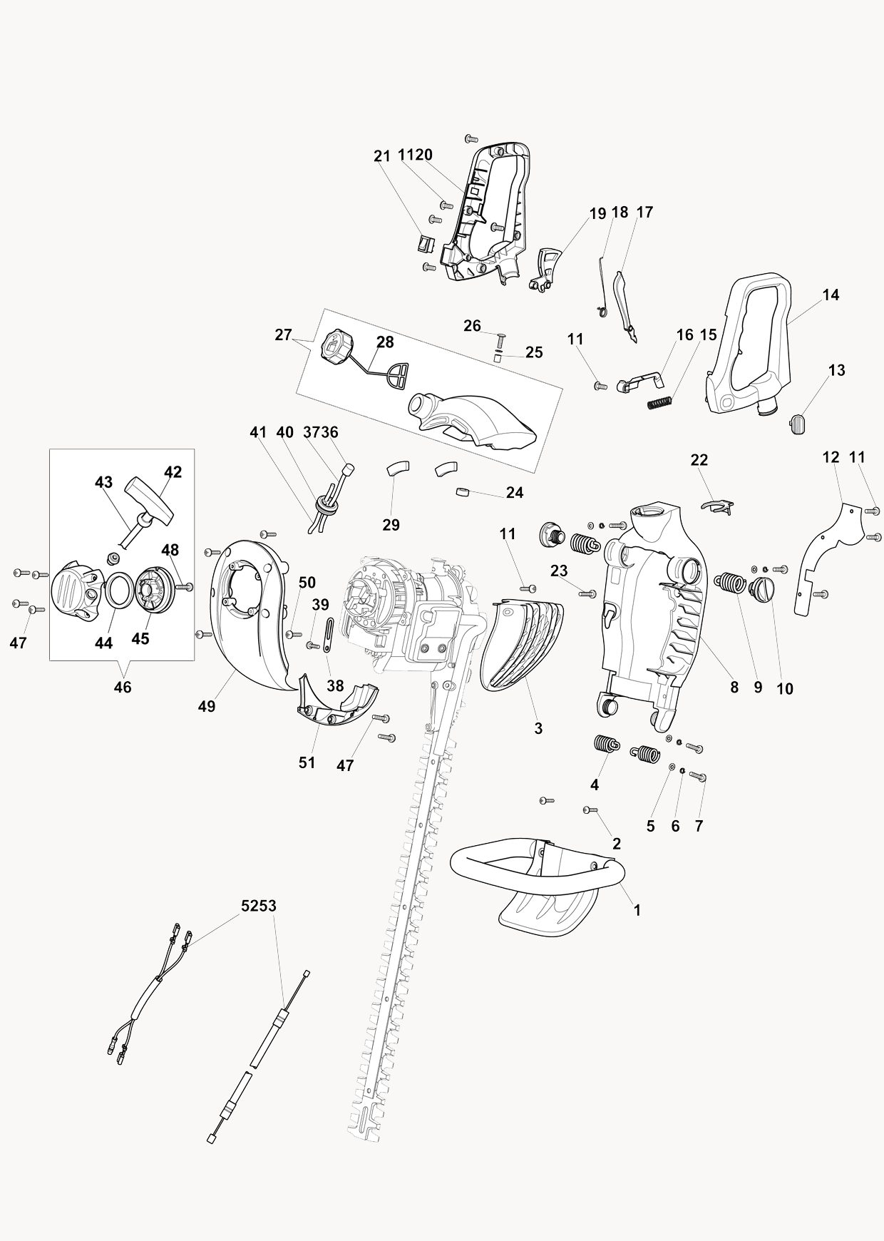 Handle, Transmission