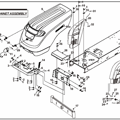 Bonnet Assembly