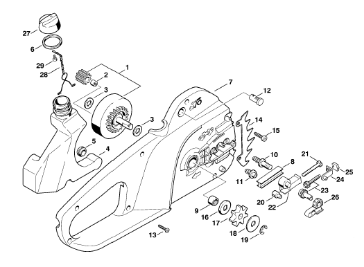 Handle housing