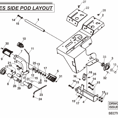 Side Pod Layout