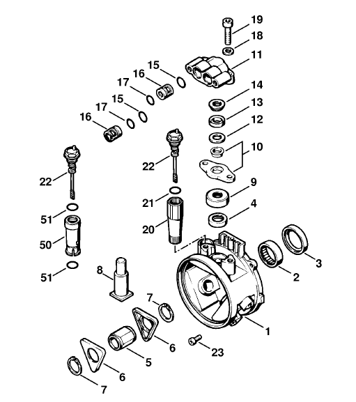 Pump housing