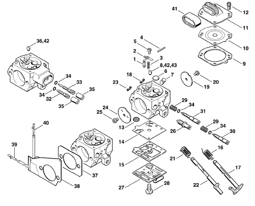 Carb HD-14A- HD-16- HD-24A