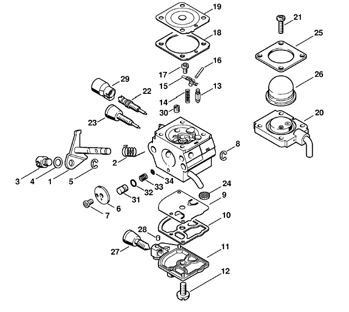 Carburetor C1QS97A