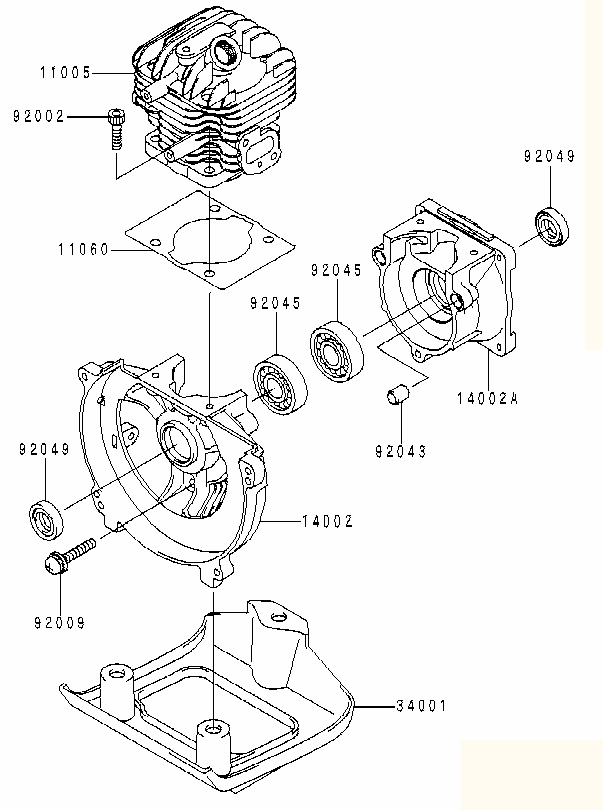 CYLINDER/CRANKCASE