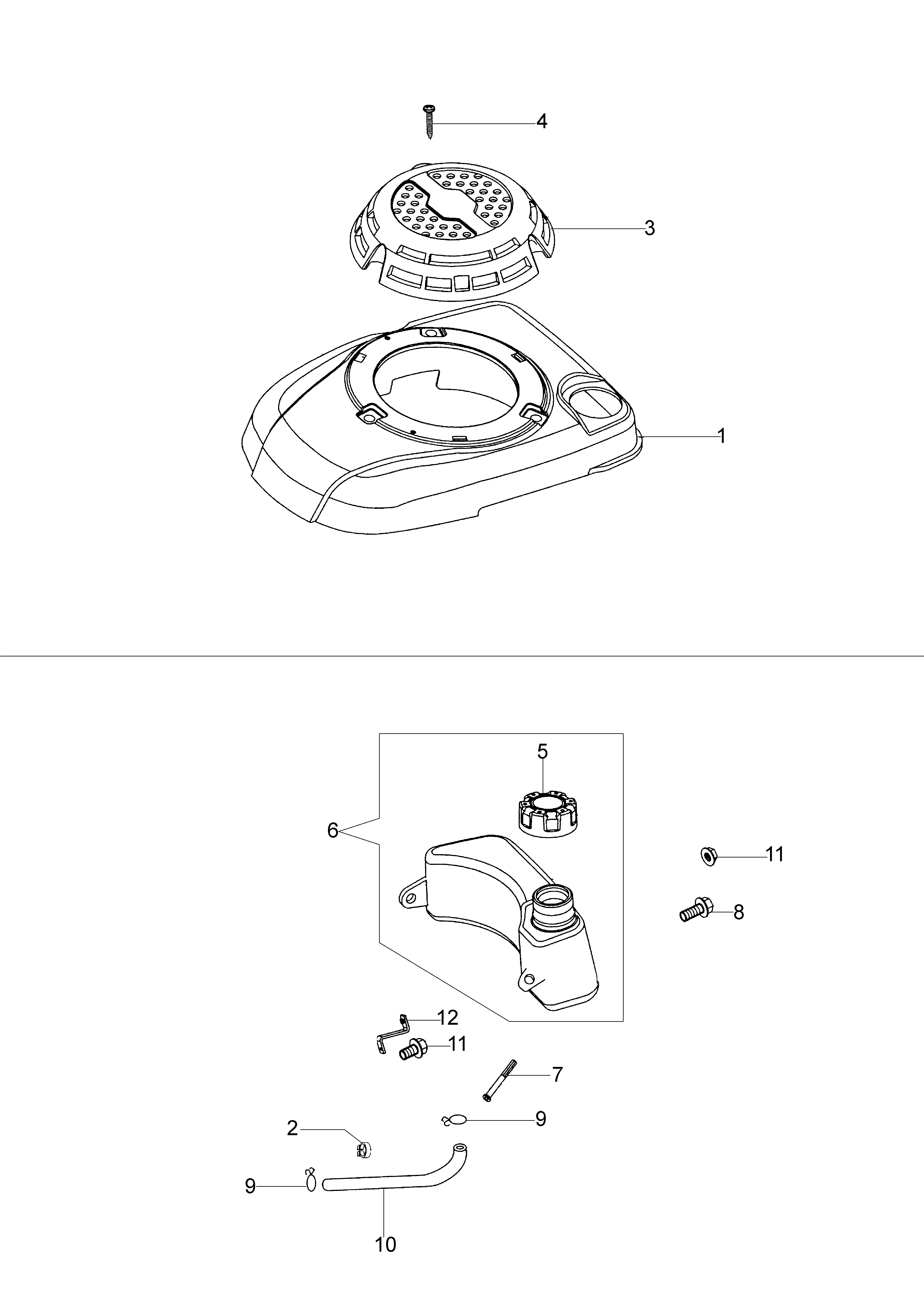 Fuel tank and cover